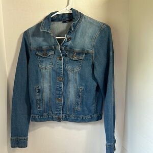 Kiabi blue jean denim jacket size 4